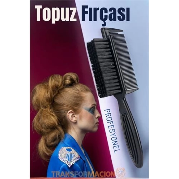 BFS  Saç Topuz Fırçası 2 Yönlü Professional