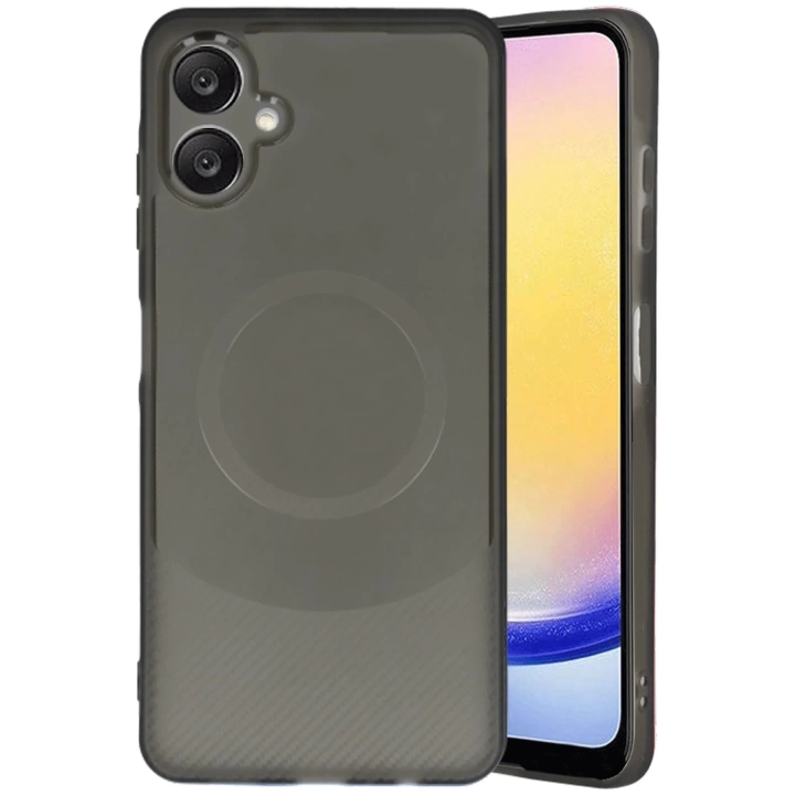 BFS  Samsung A06 Kılıf Maya Karbon Kapak - Siyah