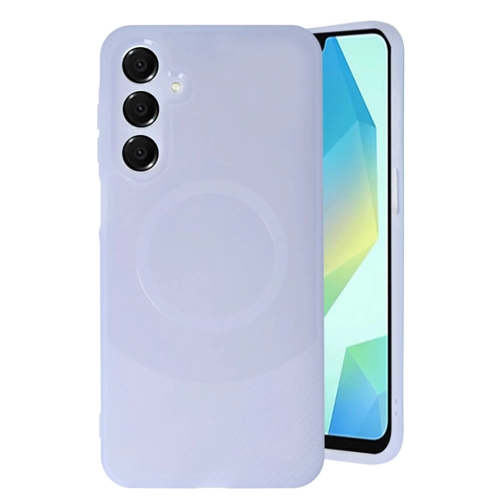 BFS  Samsung A16 5G Kılıf Maya Karbon Kapak - Lila