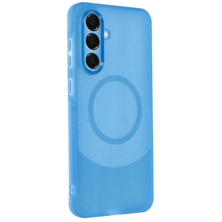 BFS  Samsung A16 5G Kılıf Maya Karbon Kapak - Mavi