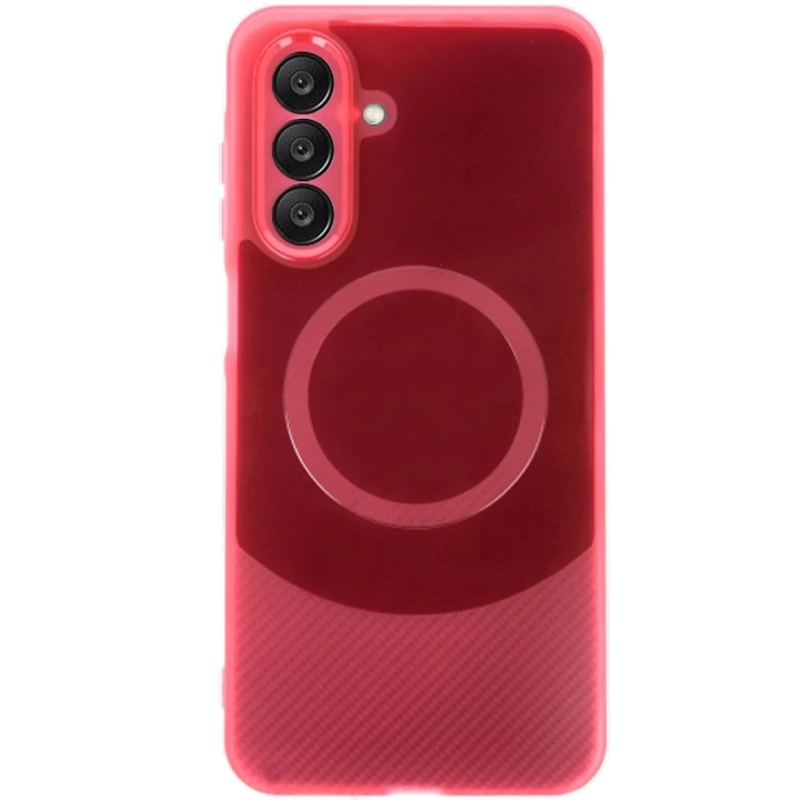 BFS  Samsung A26 Kılıf Maya Karbon Kapak - Bordo