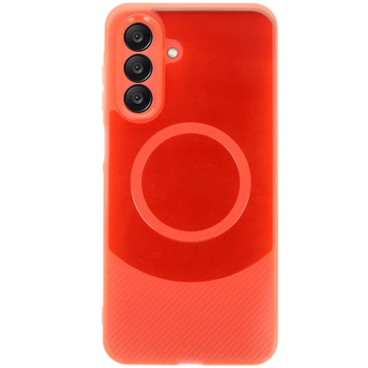 BFS  Samsung A26 Kılıf Maya Karbon Kapak - Kırmızı