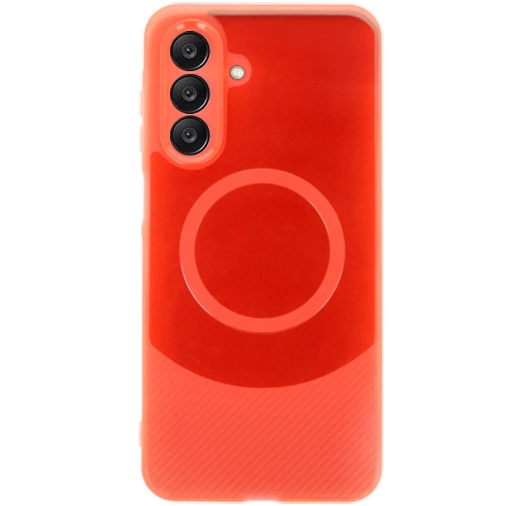 BFS  Samsung A26 Kılıf Maya Karbon Kapak - Kırmızı
