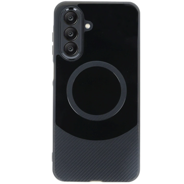 BFS  Samsung A36 Kılıf Maya Karbon Kapak - Siyah