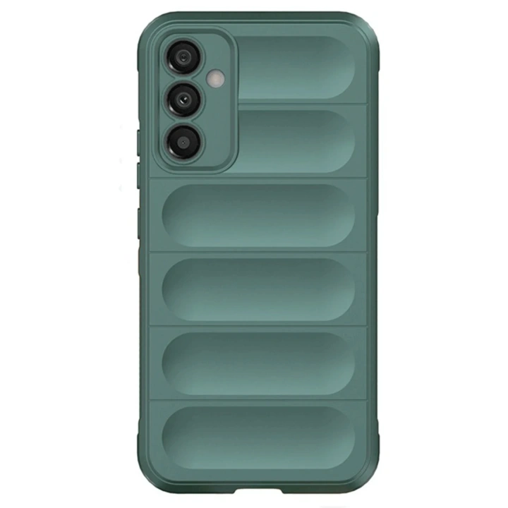 BFS  Samsung A56 Kılıf Optimum Silikon - Koyu Yeşil