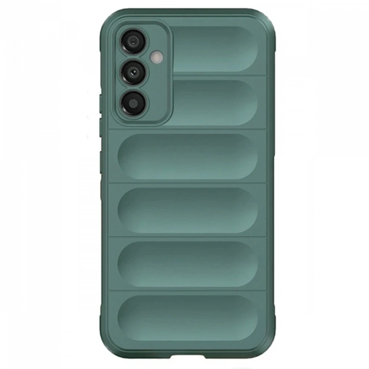 BFS  Samsung A56 Kılıf Optimum Silikon - Koyu Yeşil