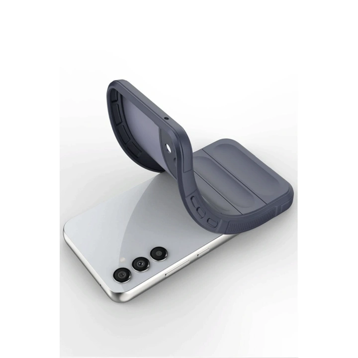 BFS  Samsung A56 Kılıf Optimum Silikon - Lacivert