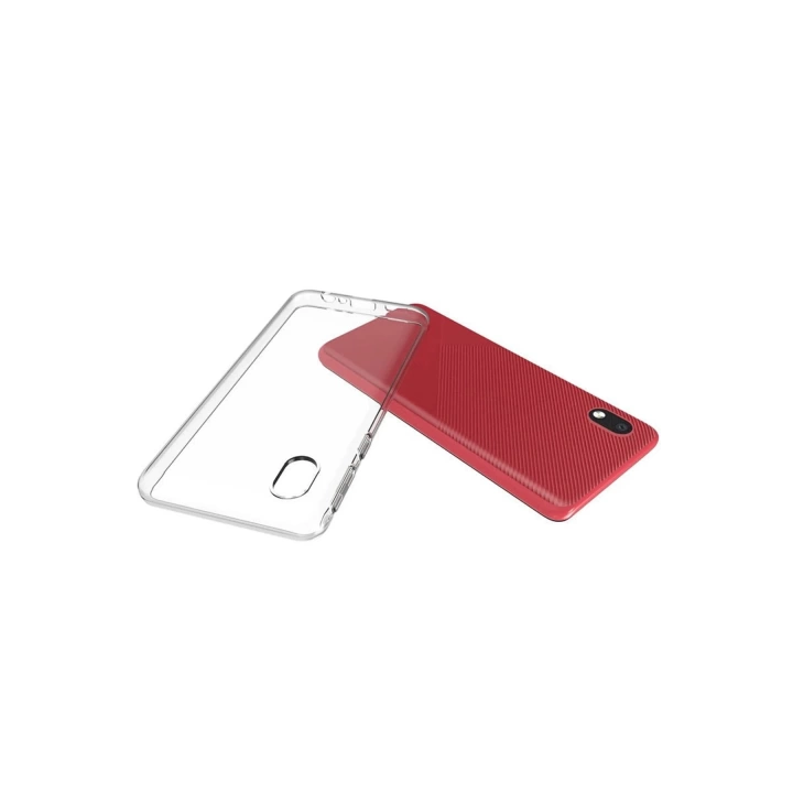 BFS  Samsung Galaxy A01 Core Kılıf Deluxe 2mm Şeffaf Silikon