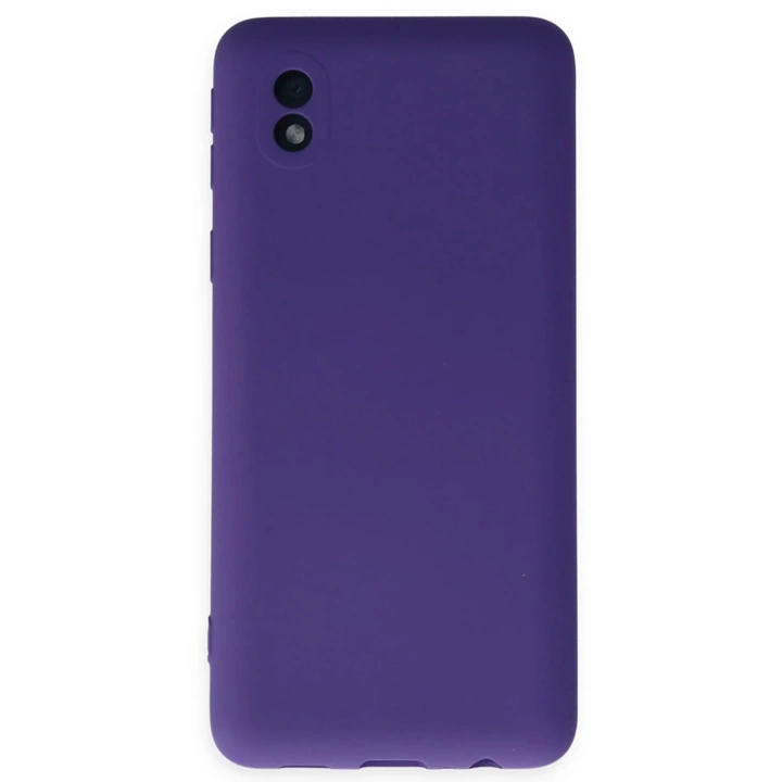 BFS  Samsung Galaxy A01 Core Kılıf Nano içi Kadife Silikon - Mor