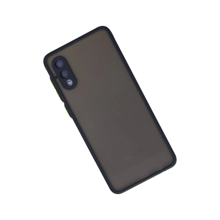 BFS  Samsung Galaxy A02 Kılıf Montreal Silikon Kapak - Lacivert