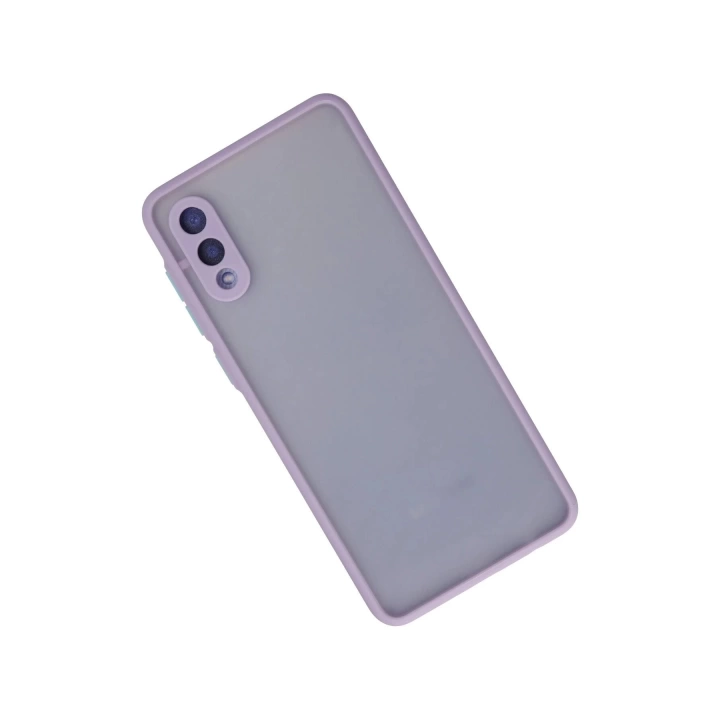 BFS  Samsung Galaxy A02 Kılıf Montreal Silikon Kapak - Mor