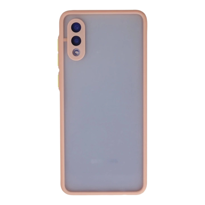 BFS  Samsung Galaxy A02 Kılıf Montreal Silikon Kapak - Pembe
