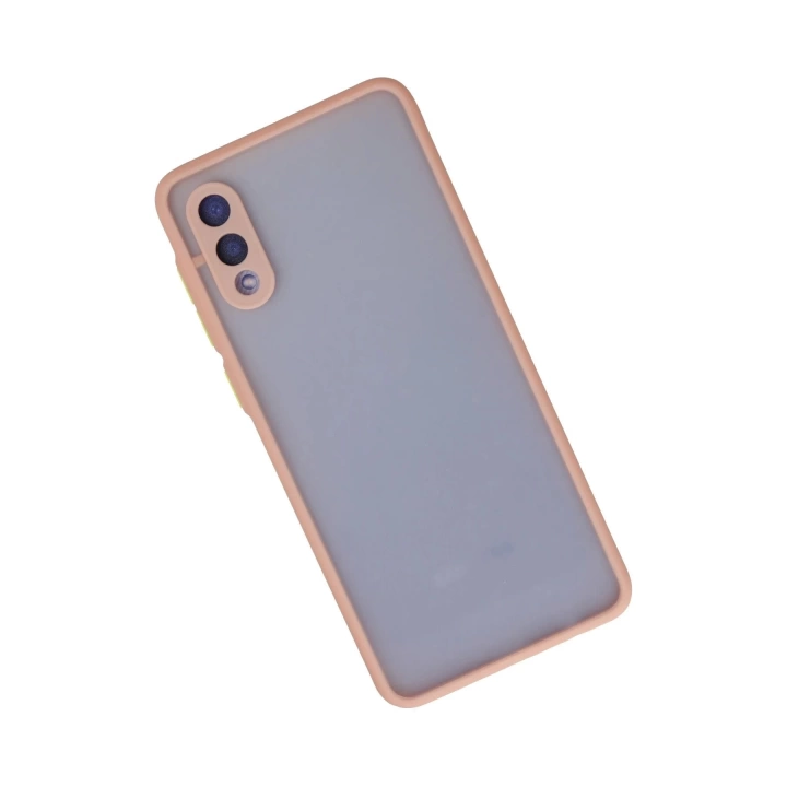 BFS  Samsung Galaxy A02 Kılıf Montreal Silikon Kapak - Pembe