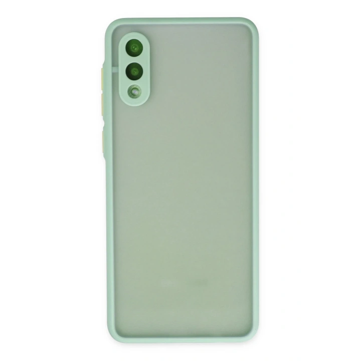 BFS  Samsung Galaxy A02 Kılıf Montreal Silikon Kapak - Turkuaz