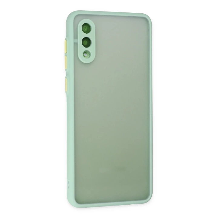 BFS  Samsung Galaxy A02 Kılıf Montreal Silikon Kapak - Turkuaz
