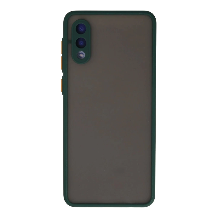 BFS  Samsung Galaxy A02 Kılıf Montreal Silikon Kapak - Yeşil