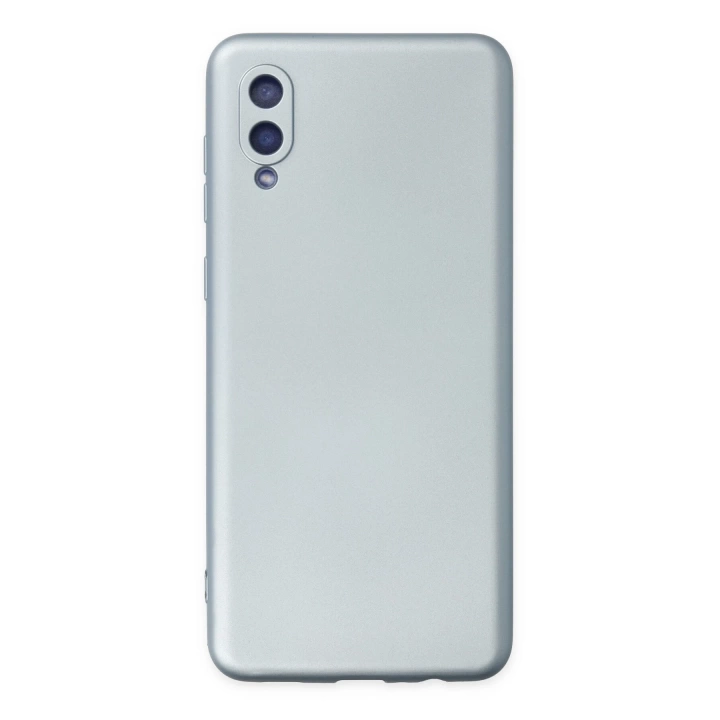 BFS  Samsung Galaxy A02 Kılıf Nano içi Kadife Silikon - Sky Blue