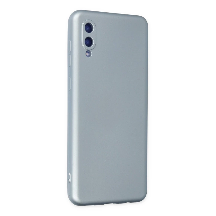 BFS  Samsung Galaxy A02 Kılıf Nano içi Kadife Silikon - Sky Blue