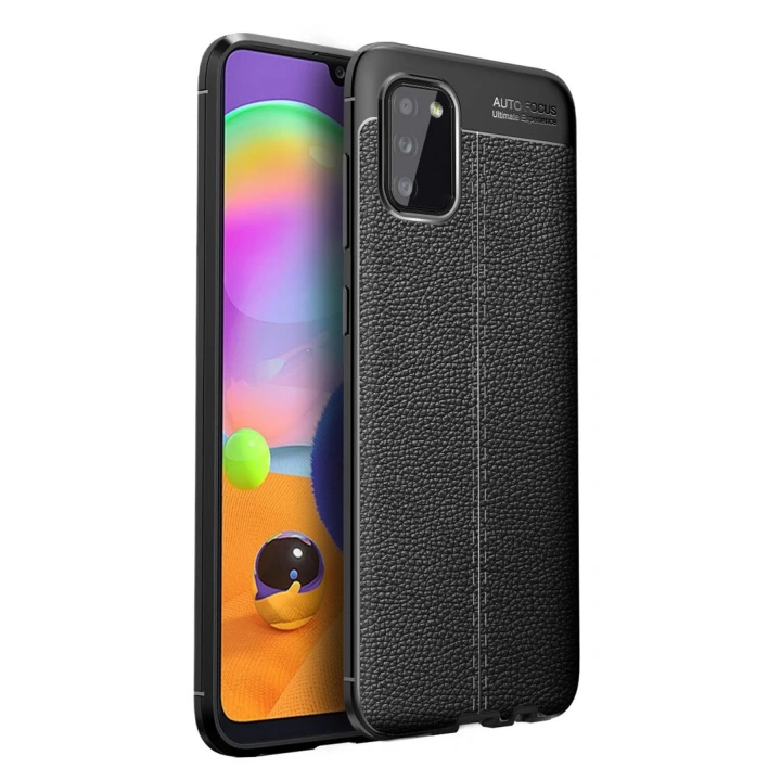 BFS  Samsung Galaxy A02S Kılıf Auto Focus Kapak - Siyah