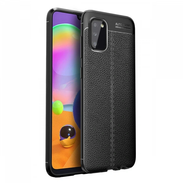 BFS  Samsung Galaxy A02S Kılıf Auto Focus Kapak - Siyah