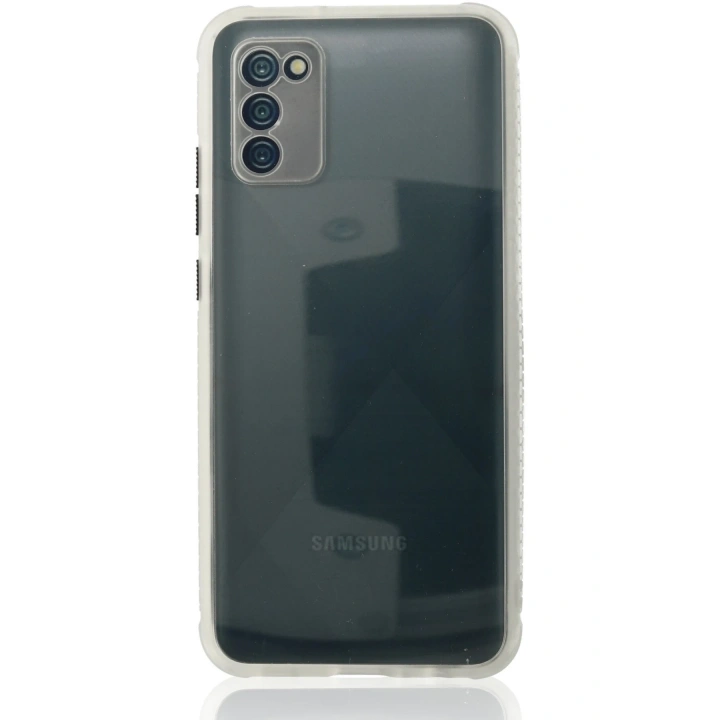 BFS  Samsung Galaxy A02S Kılıf Miami Şeffaf Silikon - Şeffaf