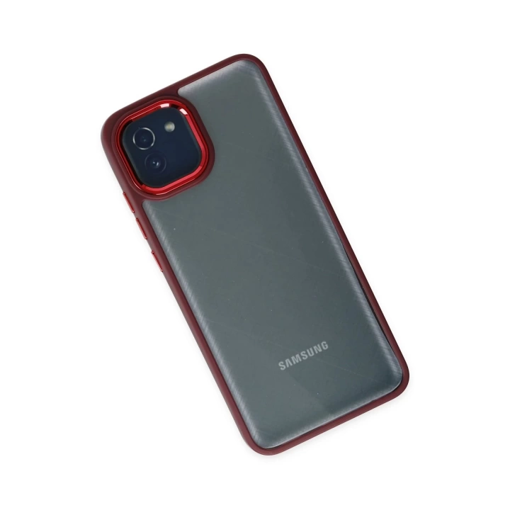 BFS  Samsung Galaxy A03 Kılıf Dora Kapak - Kırmızı