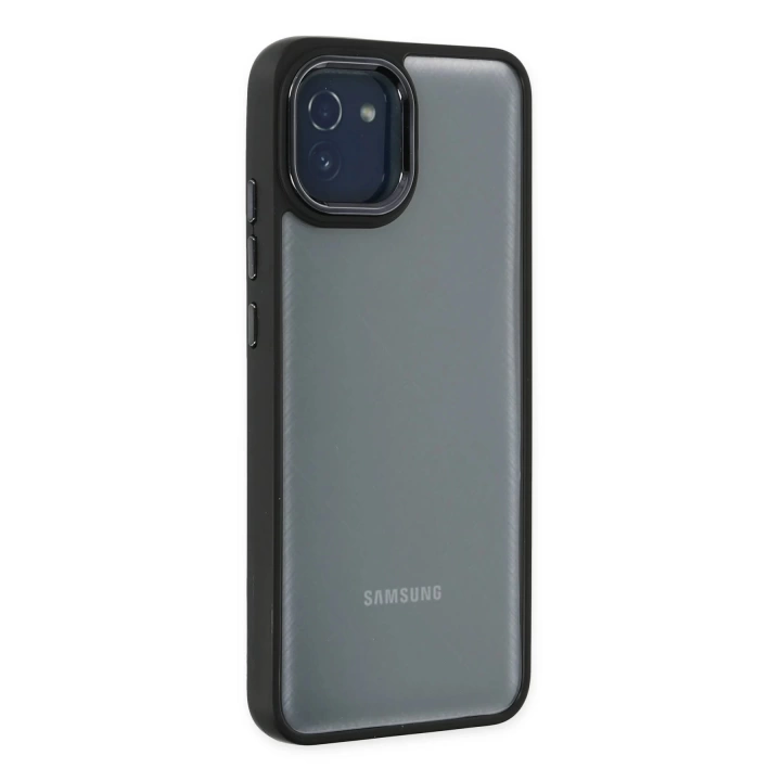 BFS  Samsung Galaxy A03 Kılıf Dora Kapak - Siyah