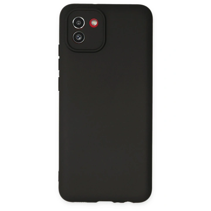 BFS  Samsung Galaxy A03 Kılıf First Silikon - Siyah
