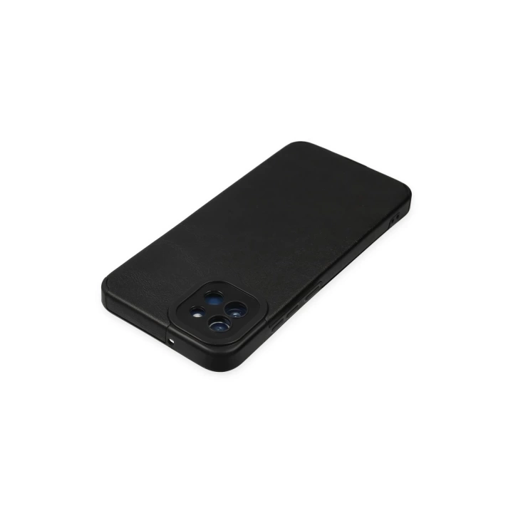 BFS  Samsung Galaxy A03 Kılıf Loop Deri Silikon - Siyah