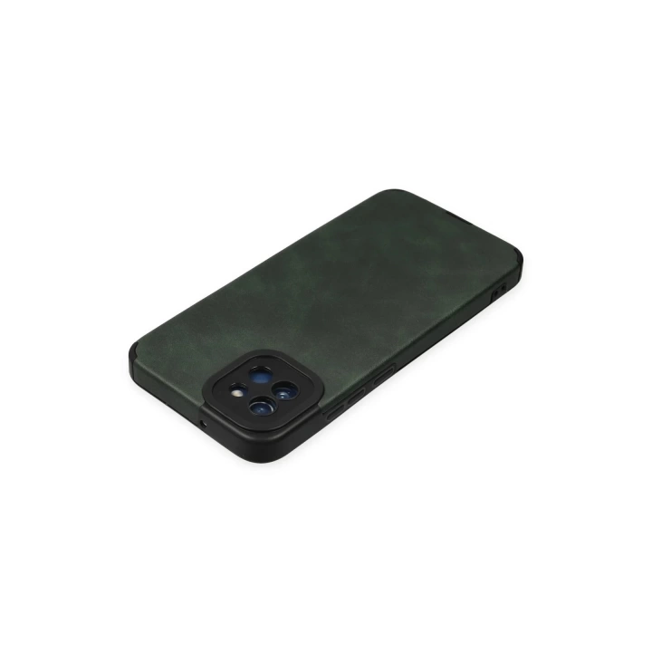 BFS  Samsung Galaxy A03 Kılıf Loop Deri Silikon - Yeşil