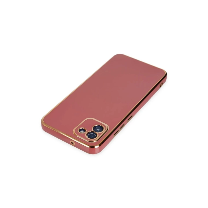 BFS  Samsung Galaxy A03 Kılıf Volet Silikon - Kırmızı
