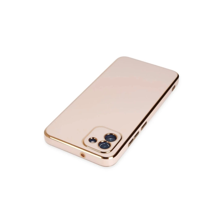 BFS  Samsung Galaxy A03 Kılıf Volet Silikon - Pembe
