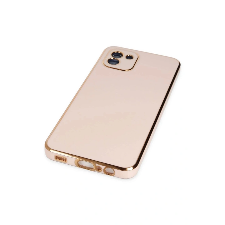 BFS  Samsung Galaxy A03 Kılıf Volet Silikon - Pembe