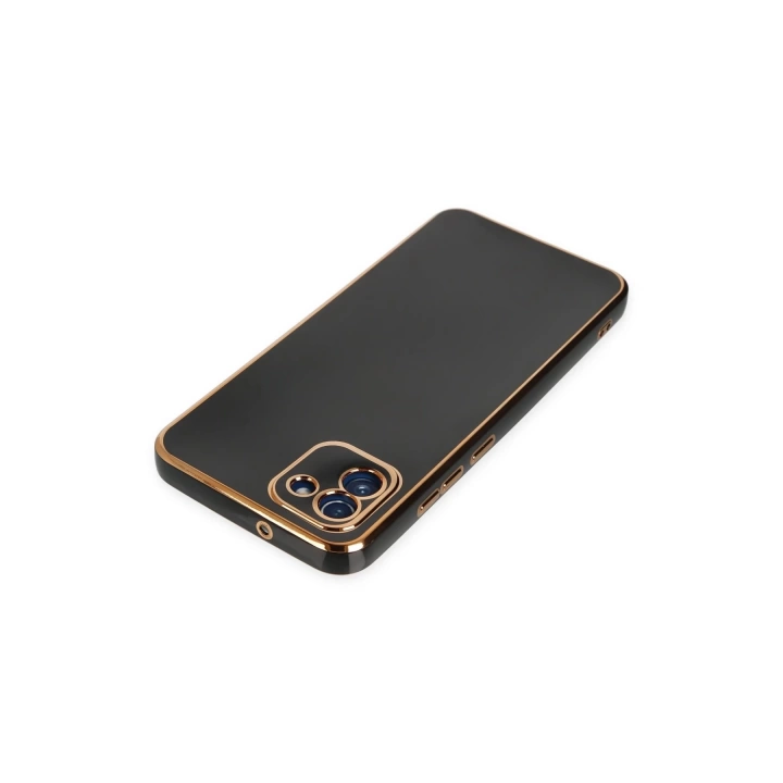 BFS  Samsung Galaxy A03 Kılıf Volet Silikon - Siyah