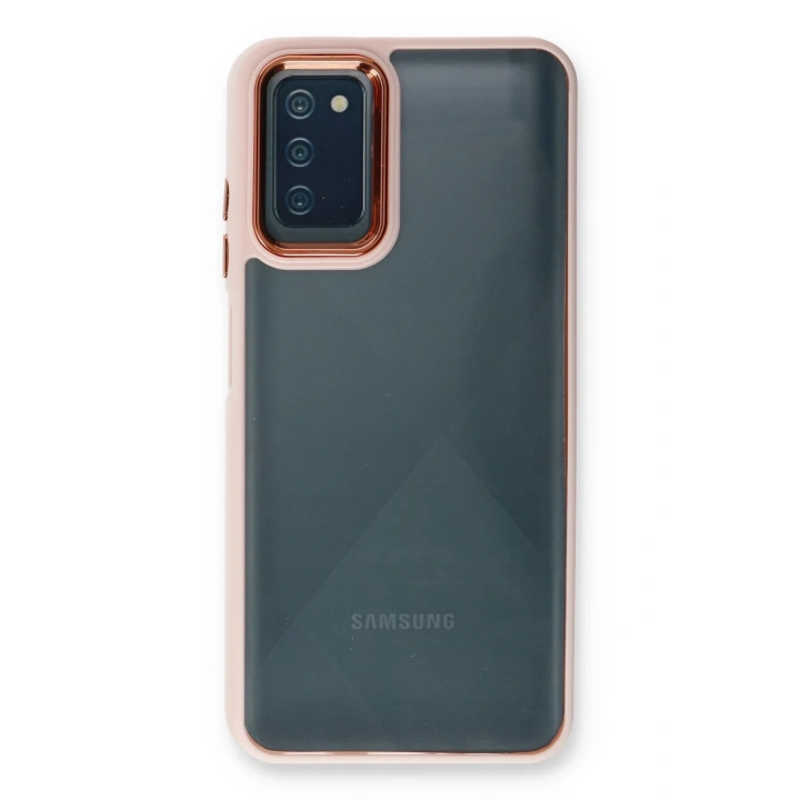 BFS  Samsung Galaxy A03S Kılıf Dora Kapak - Pudra