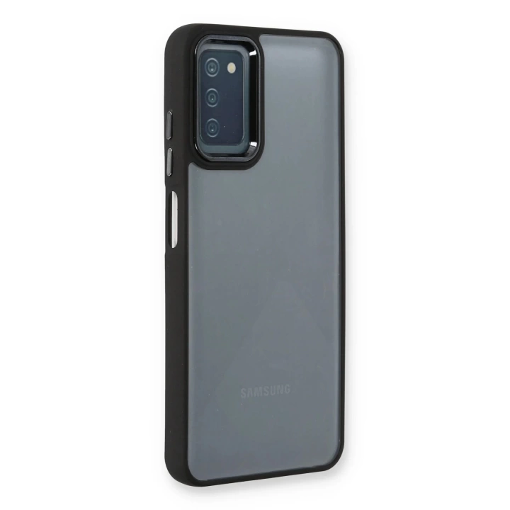 BFS  Samsung Galaxy A03S Kılıf Dora Kapak - Siyah