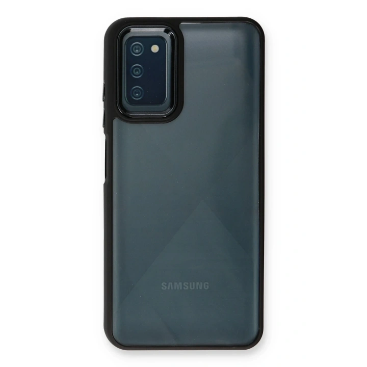 BFS  Samsung Galaxy A03S Kılıf Dora Kapak - Siyah