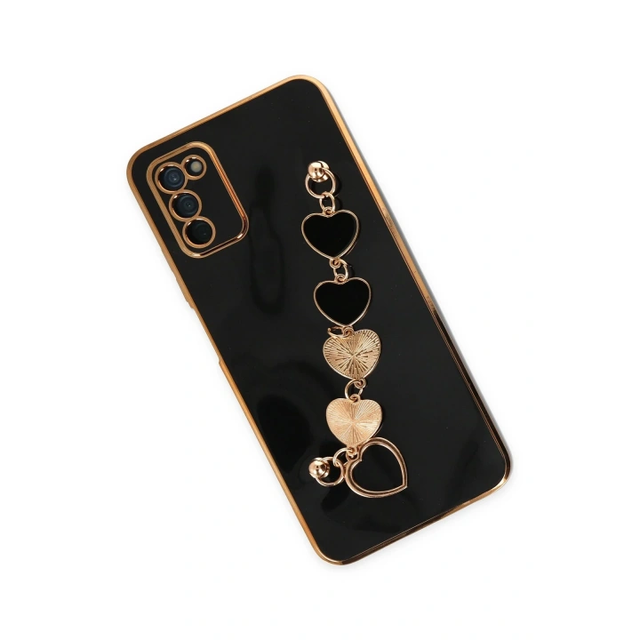 BFS  Samsung Galaxy A03S Kılıf Esila Silikon - Siyah