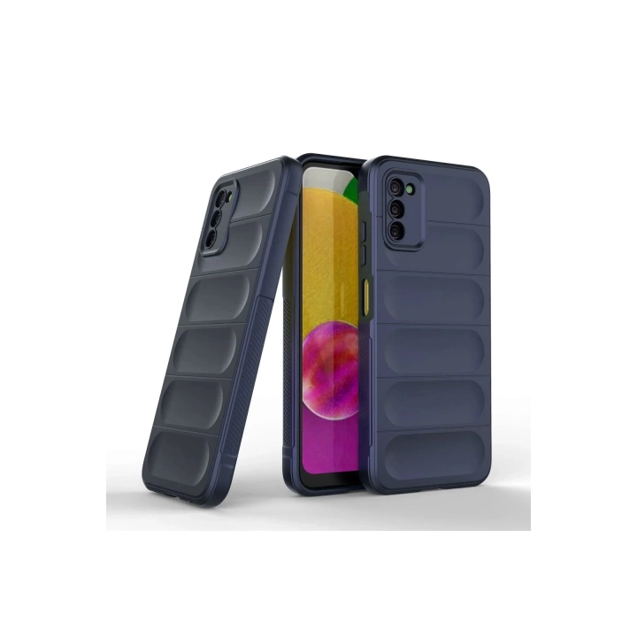 BFS  Samsung Galaxy A03S Kılıf Optimum Silikon - Lacivert