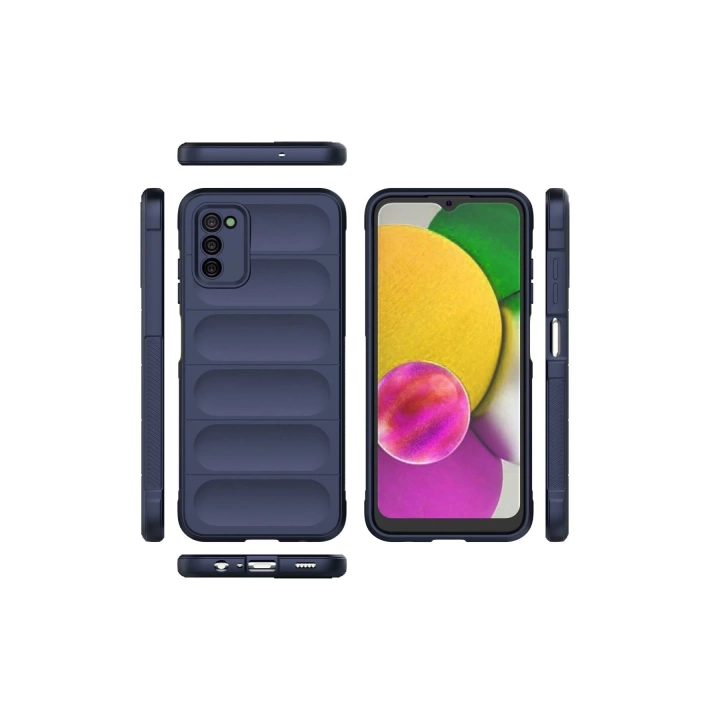 BFS  Samsung Galaxy A03S Kılıf Optimum Silikon - Lacivert