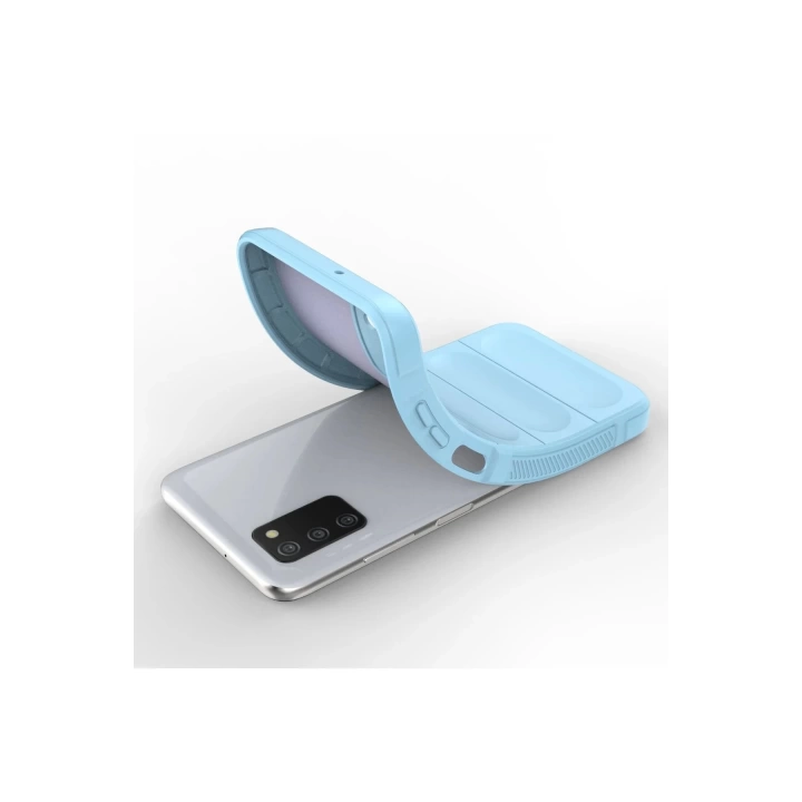 BFS  Samsung Galaxy A03S Kılıf Optimum Silikon - Sky Blue