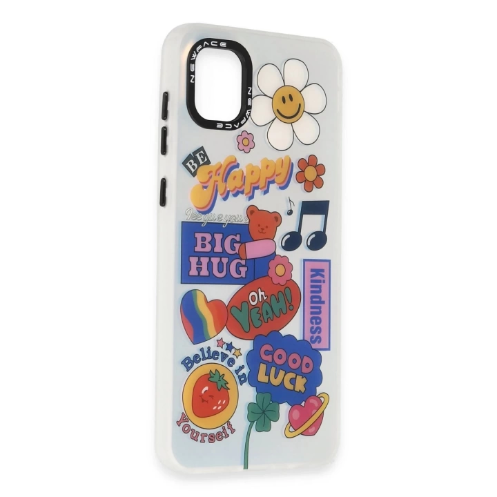BFS  Samsung Galaxy A04 Kılıf Estoril Desenli Kapak - Estoril - 15