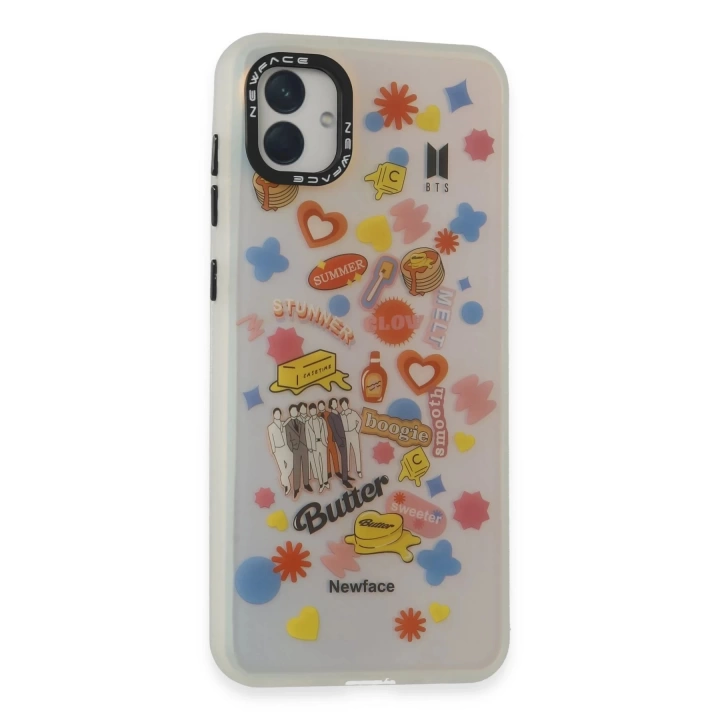 BFS  Samsung Galaxy A04 Kılıf Estoril Desenli Kapak - Estoril - 16