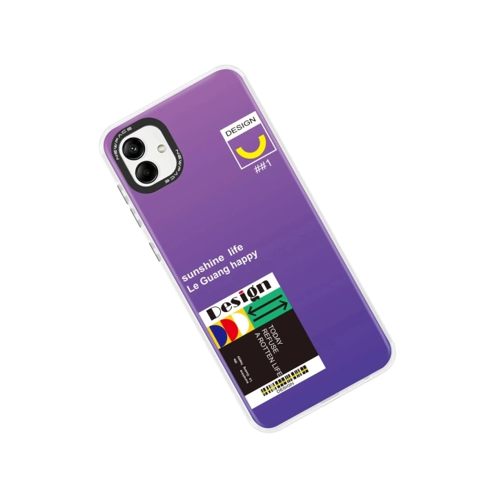 BFS  Samsung Galaxy A04 Kılıf Estoril Desenli Kapak - Estoril - 4