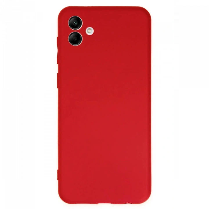 BFS  Samsung Galaxy A04 Kılıf First Silikon - Kırmızı
