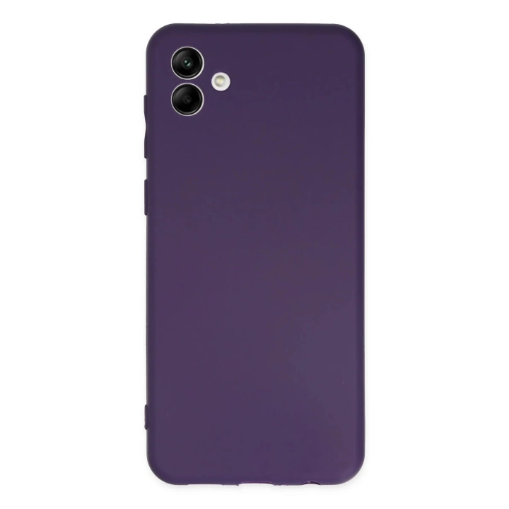 BFS  Samsung Galaxy A04 Kılıf First Silikon - Mor