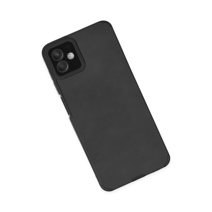 BFS  Samsung Galaxy A04 Kılıf Loop Deri Silikon - Siyah