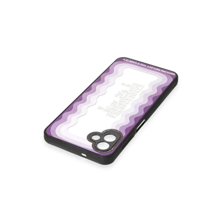 BFS  Samsung Galaxy A04 Kılıf Mirror Desenli Kapak - Mirror - 5