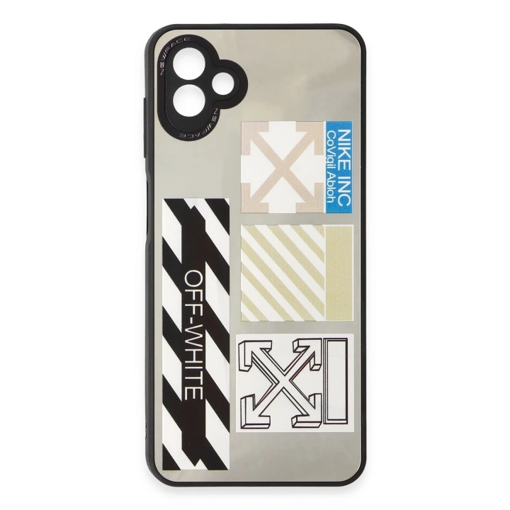 BFS  Samsung Galaxy A04 Kılıf Mirror Desenli Kapak - Mirror - 6