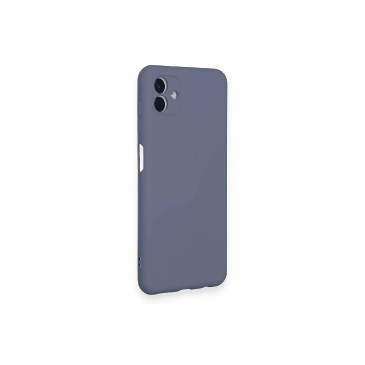 BFS  Samsung Galaxy A04 Kılıf Nano içi Kadife Silikon - Gri
